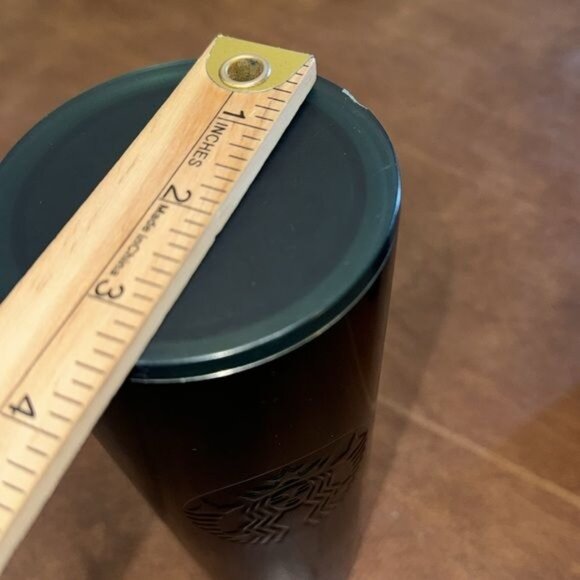 Starbucks 24 Oz Tumbler Cold Beverage Black Green  Stainless Steel Double Wall - Picture 8 of 8